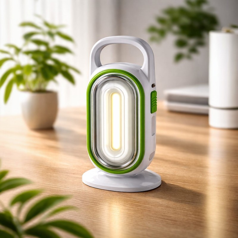 Charger Light Rechargeable Round Tube Emergency Led Light Desk Lamp Tube Light-000866